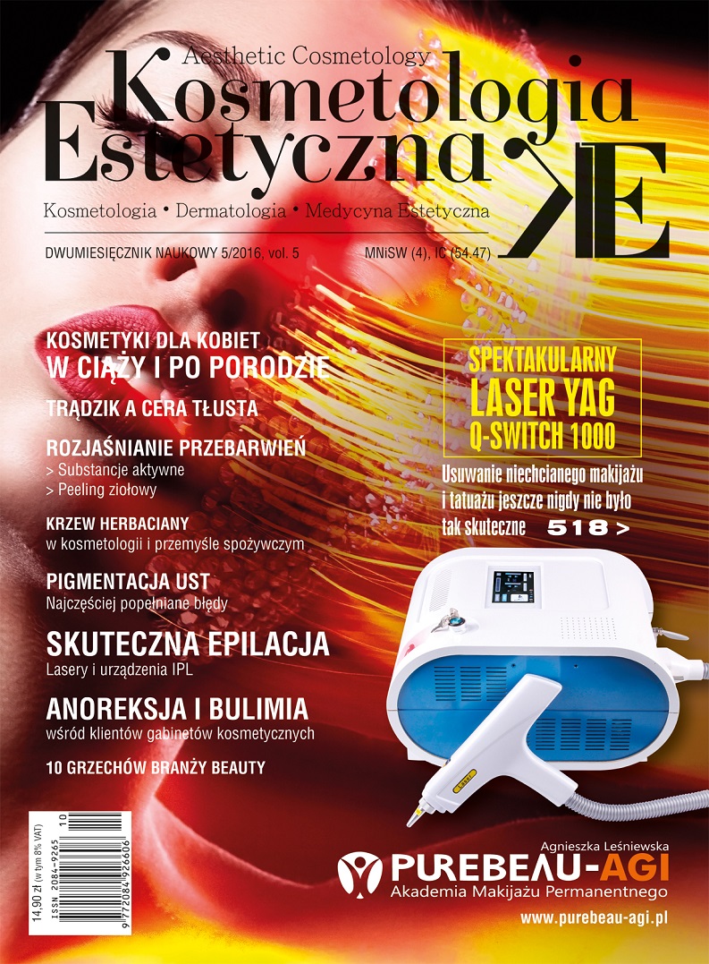 kosmetologia estetyczna numer 5/2016