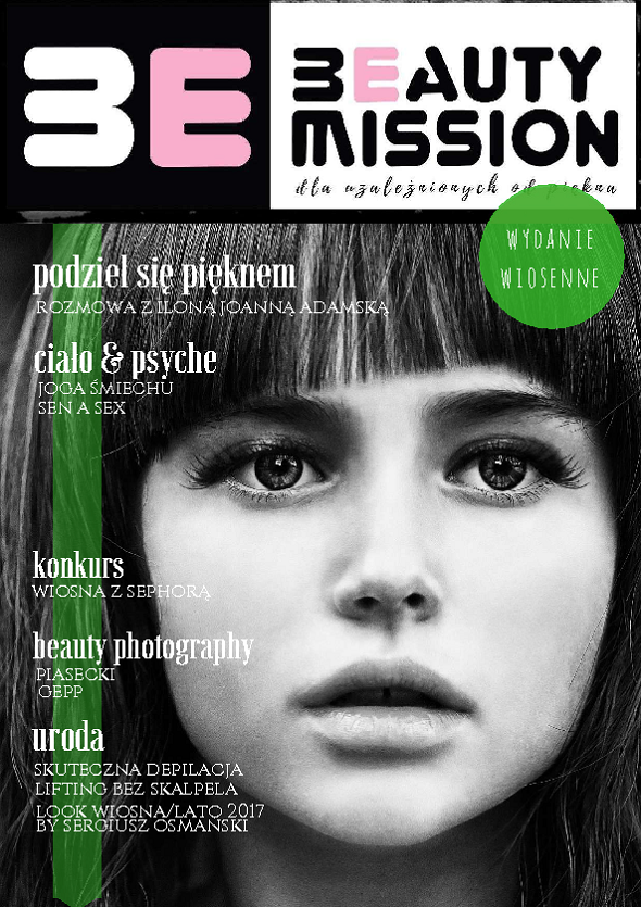Beauty Mission - Okładka magazynu